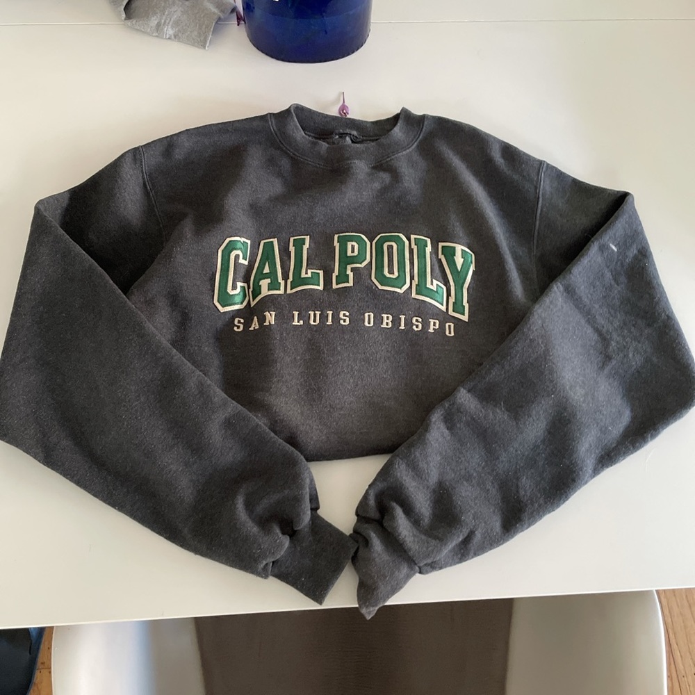 Cal poly crew neck from champion!